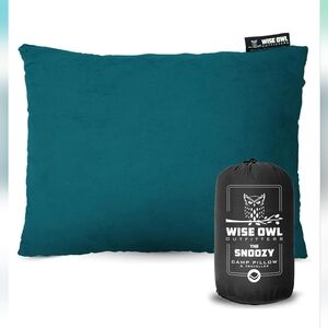 Wise Owl Outfitters The Snoozy Camp Pillow & Traveller Travel Pillow
